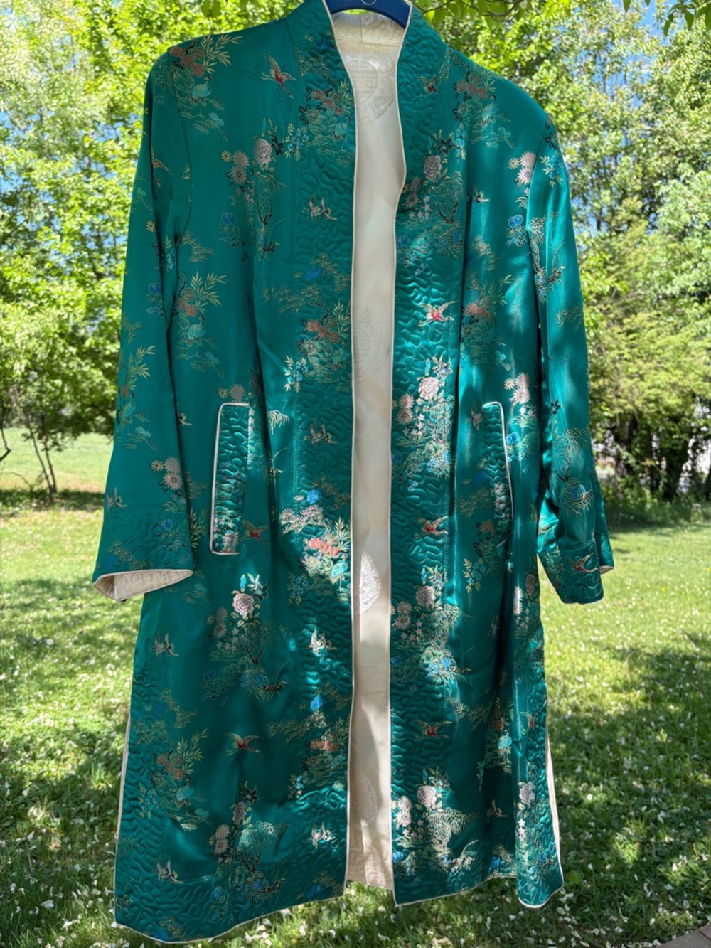 Open Asian style duster/housecoat/robe